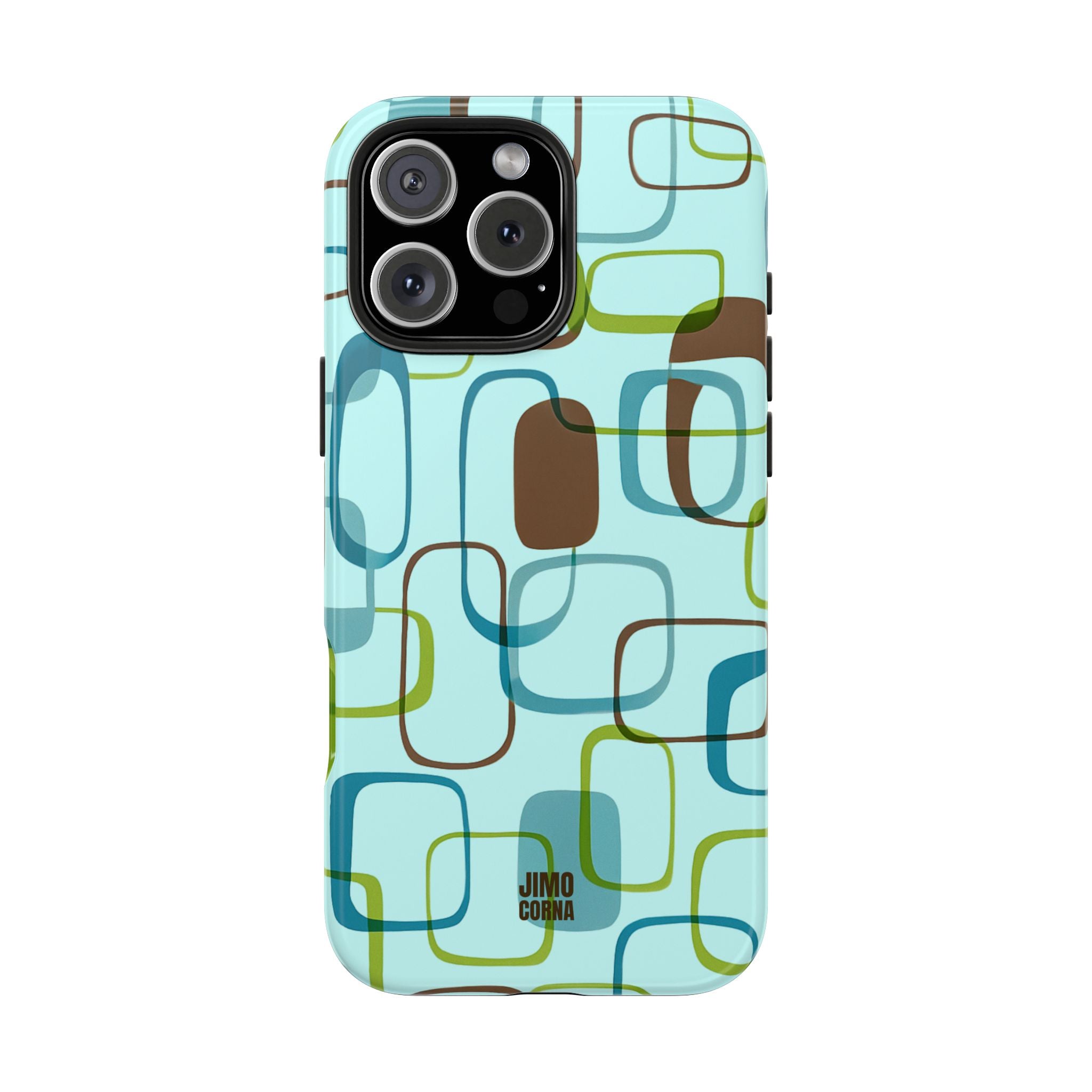 Coast Blocks iPhone Case | Mint