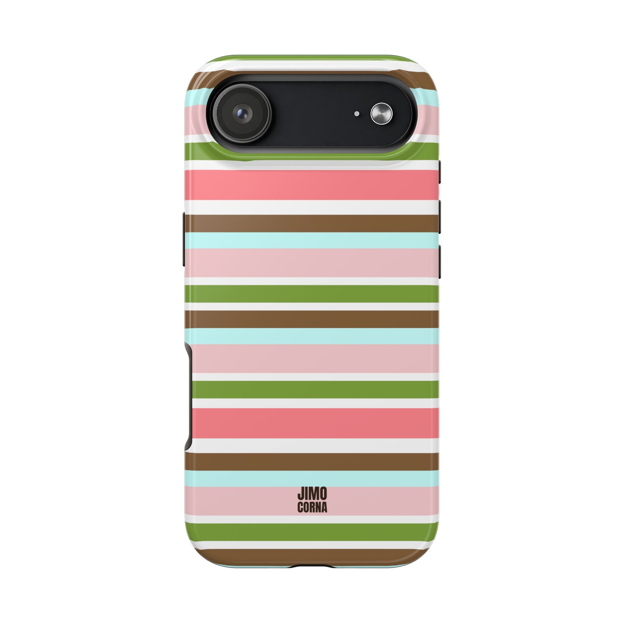 Sweet Candy Stripes iPhone Case