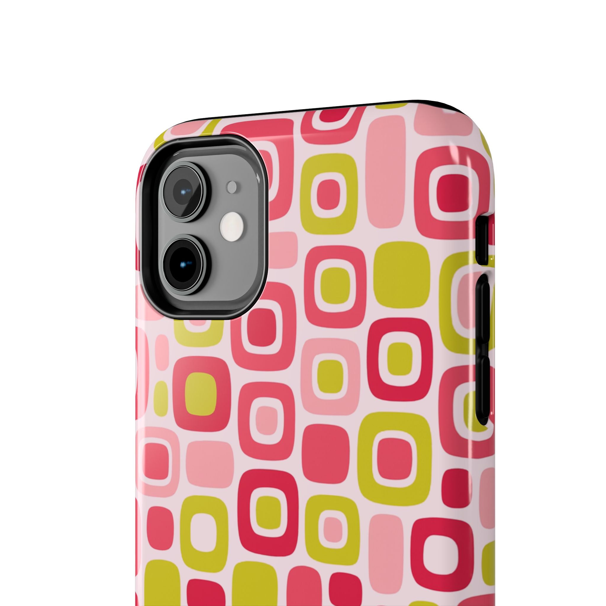 Bubble Pop Geometry iPhone Case