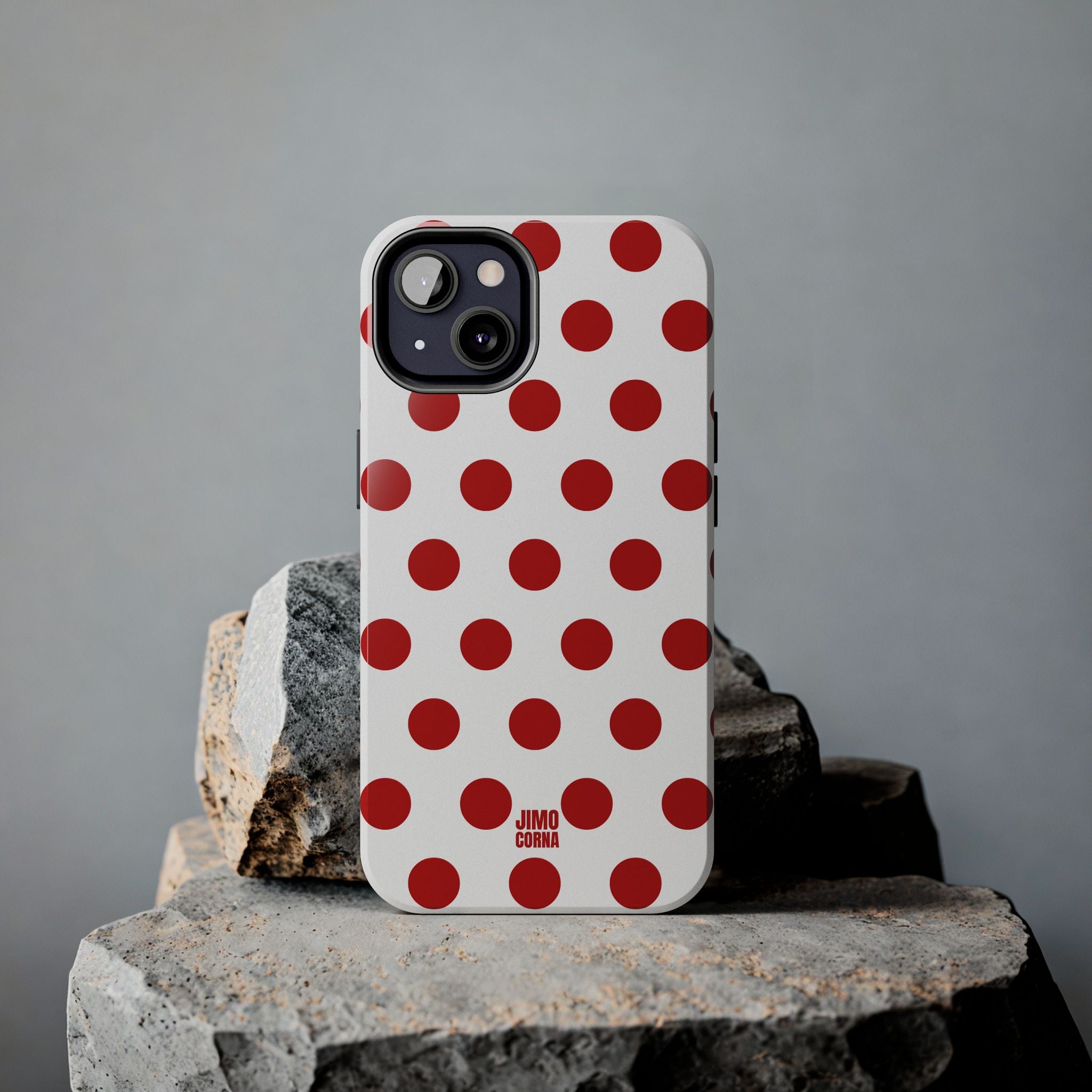 Big Polka Dot | White and Red