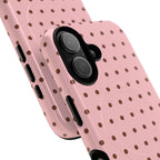 Polka Dot | Pink and Brown