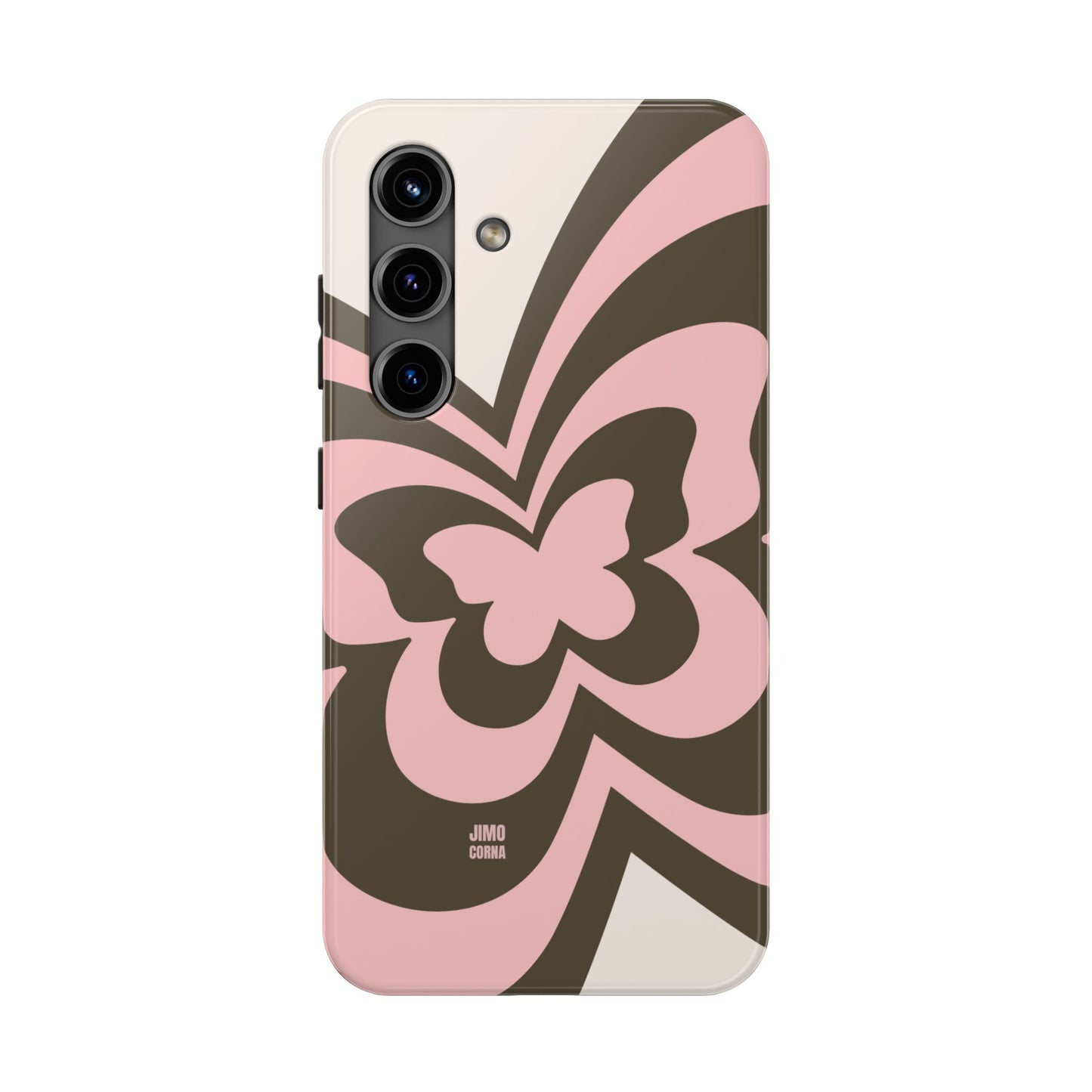 Pink Retro Butterfly