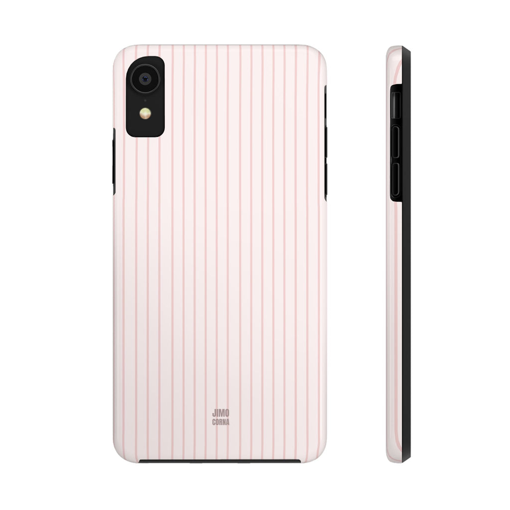 Baby Pink Soft Stripes