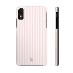 Baby Pink Soft Stripes