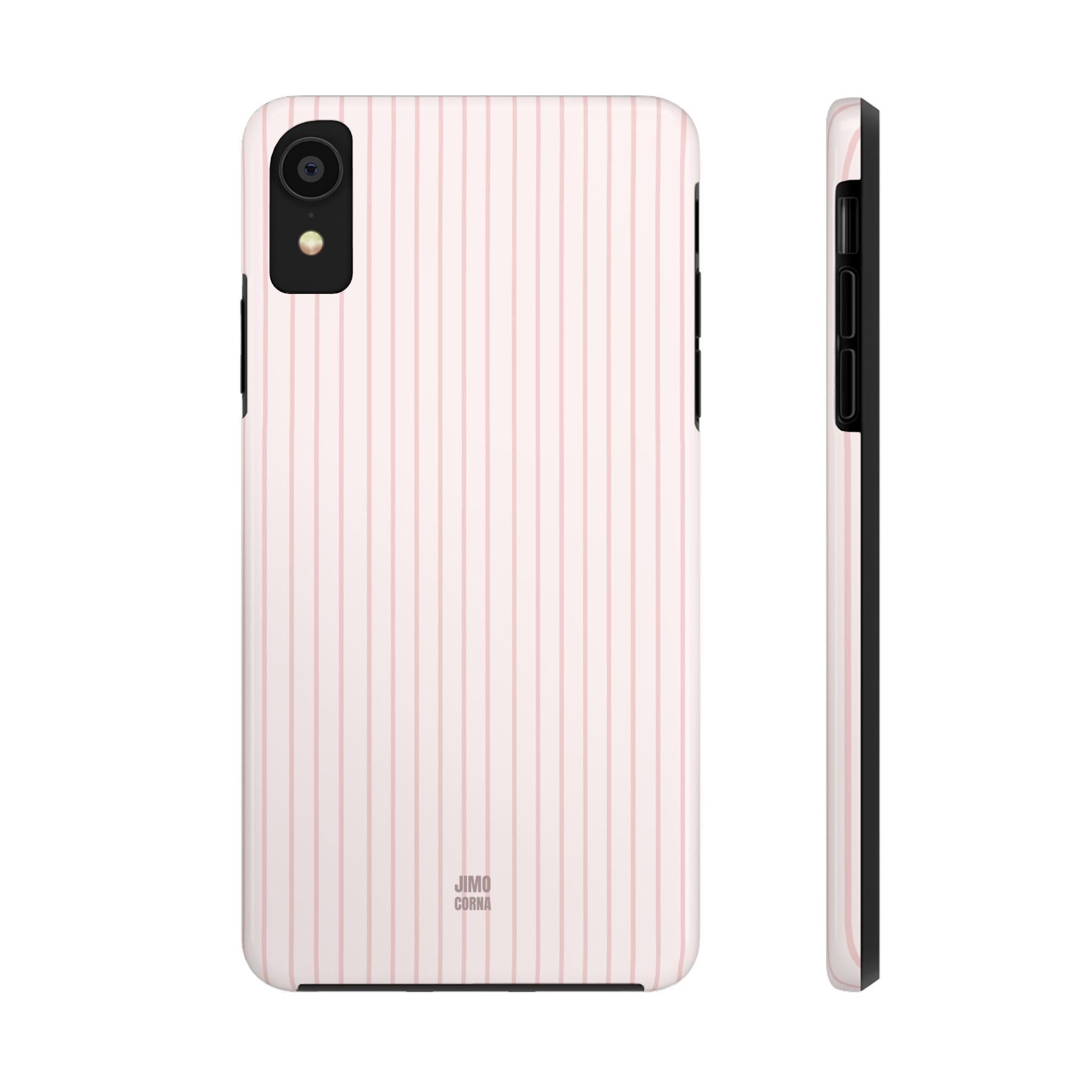 Baby Pink Soft Stripes