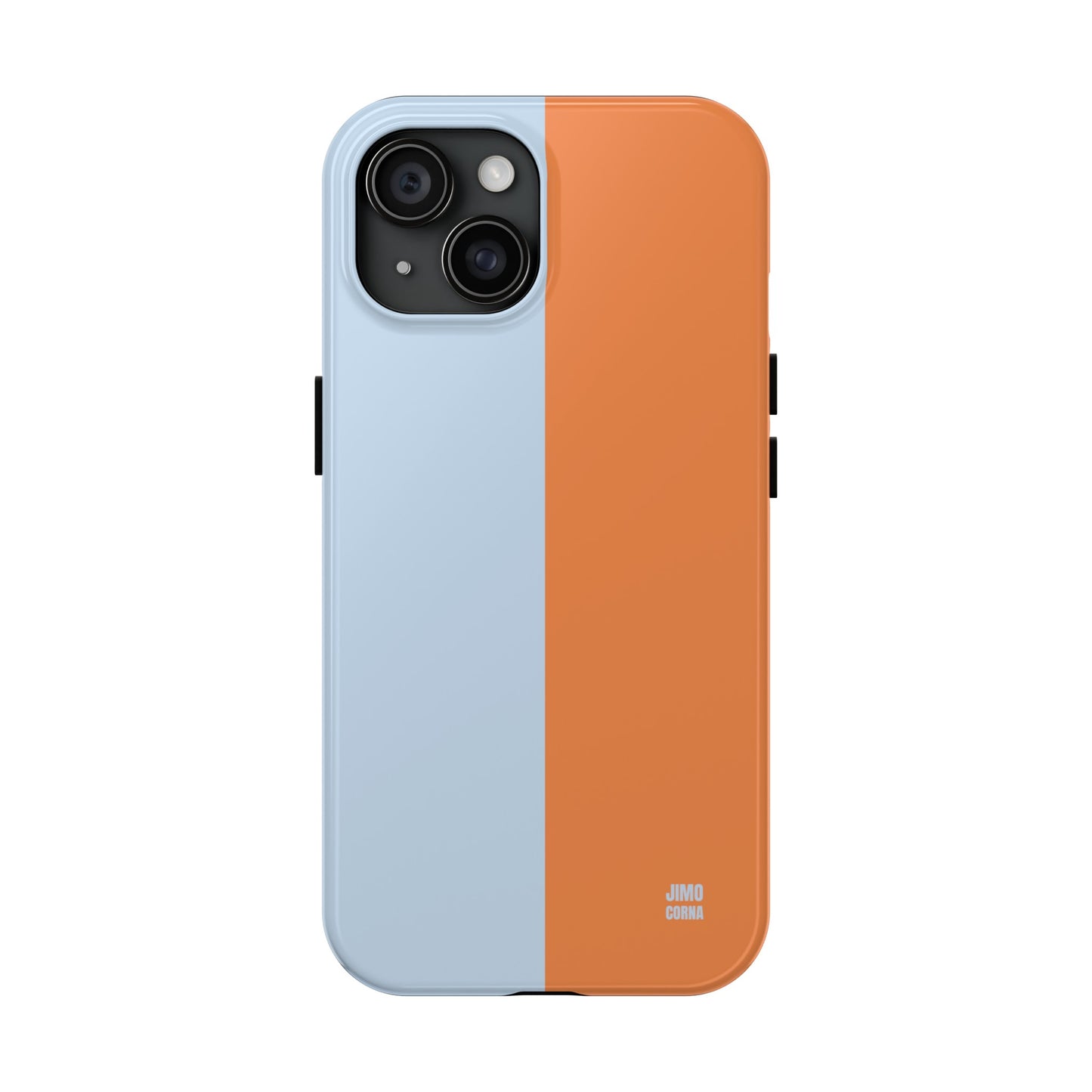 Orange and Blue Color Block