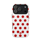 Big Polka Dot | White and Red