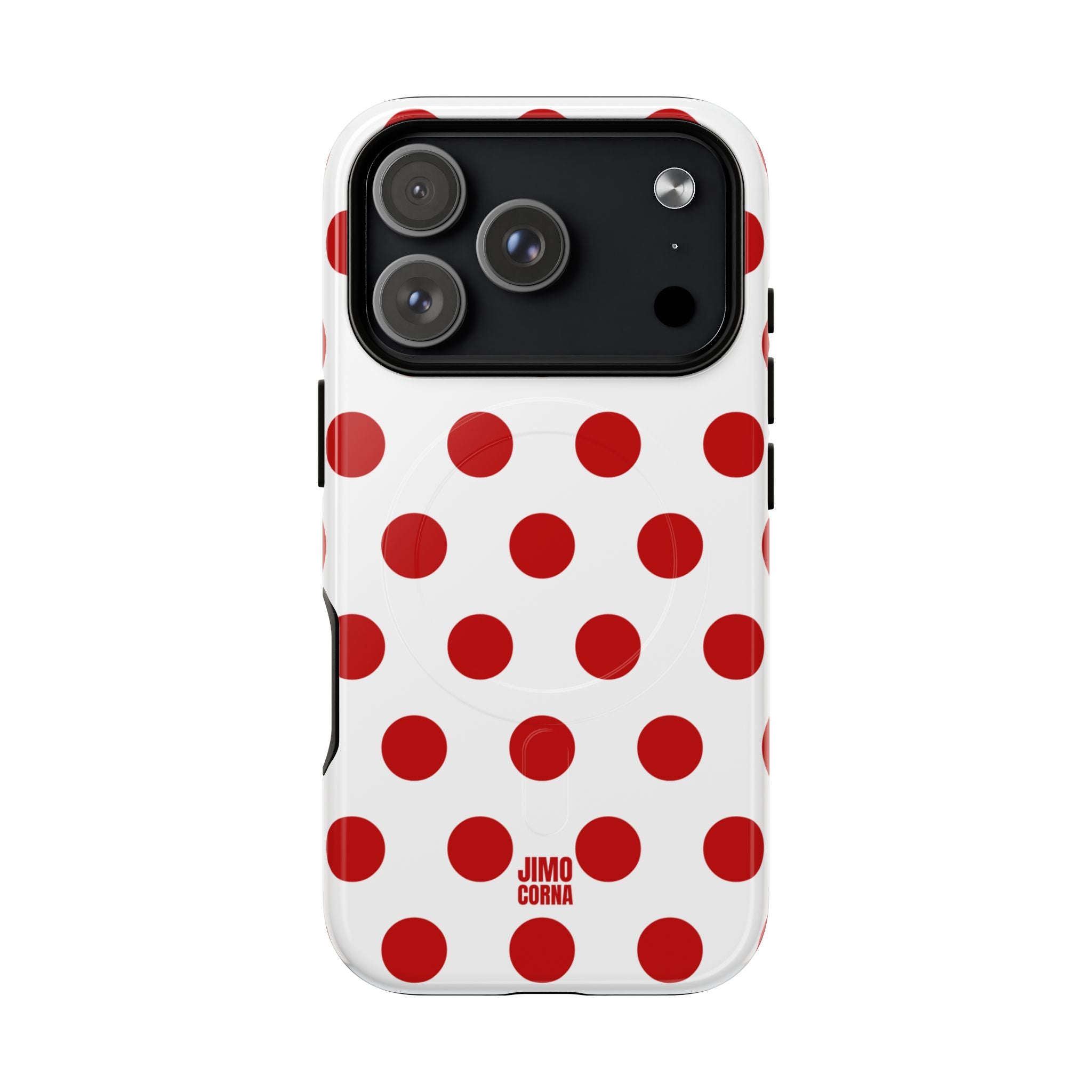 Big Polka Dot | White and Red