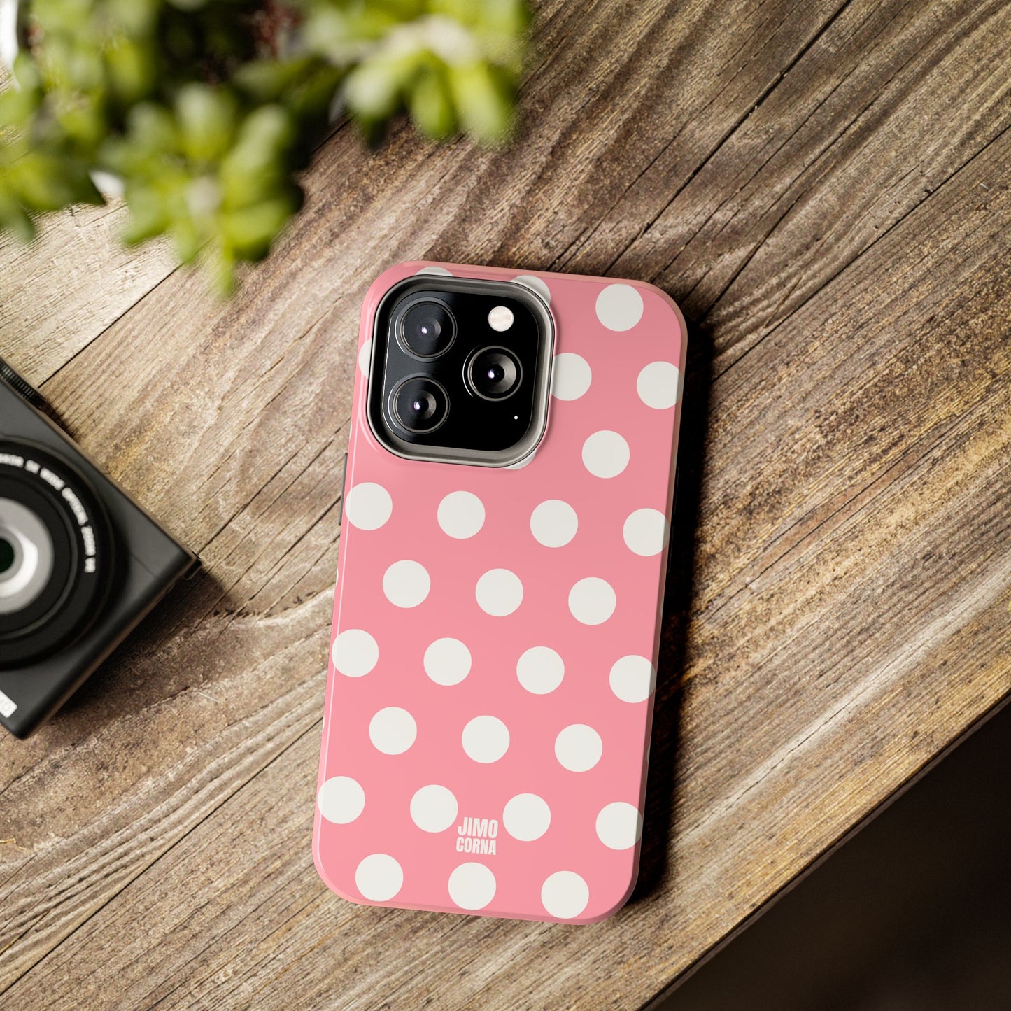 Big Polka Dot | Pink and White