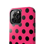 Big Polka Dot | Hot Pink and Black