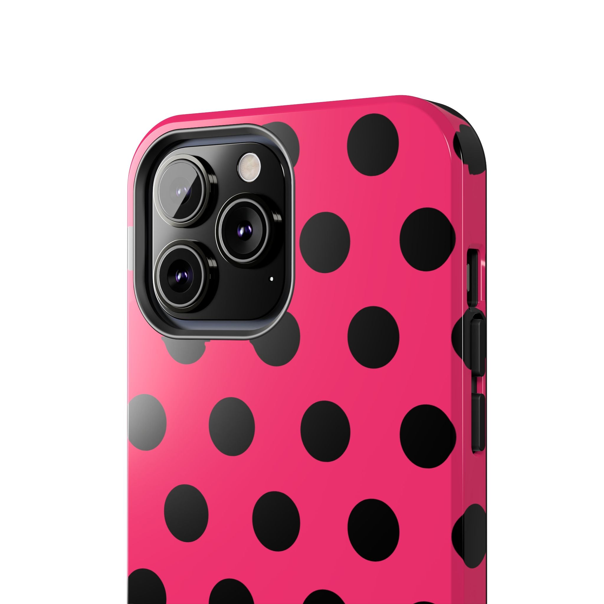 Big Polka Dot | Hot Pink and Black