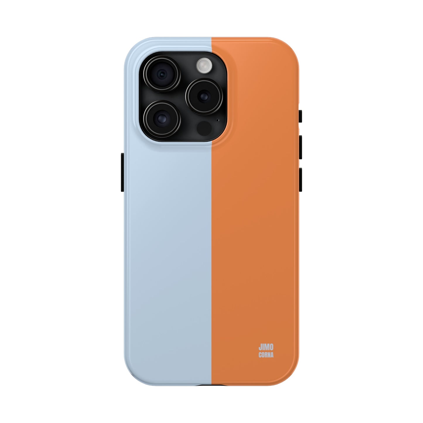 Orange and Blue Color Block