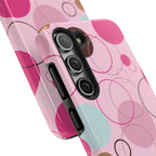 Spiral Pop iPhone Case | Pink
