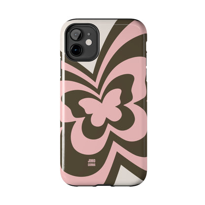 Pink Retro Butterfly