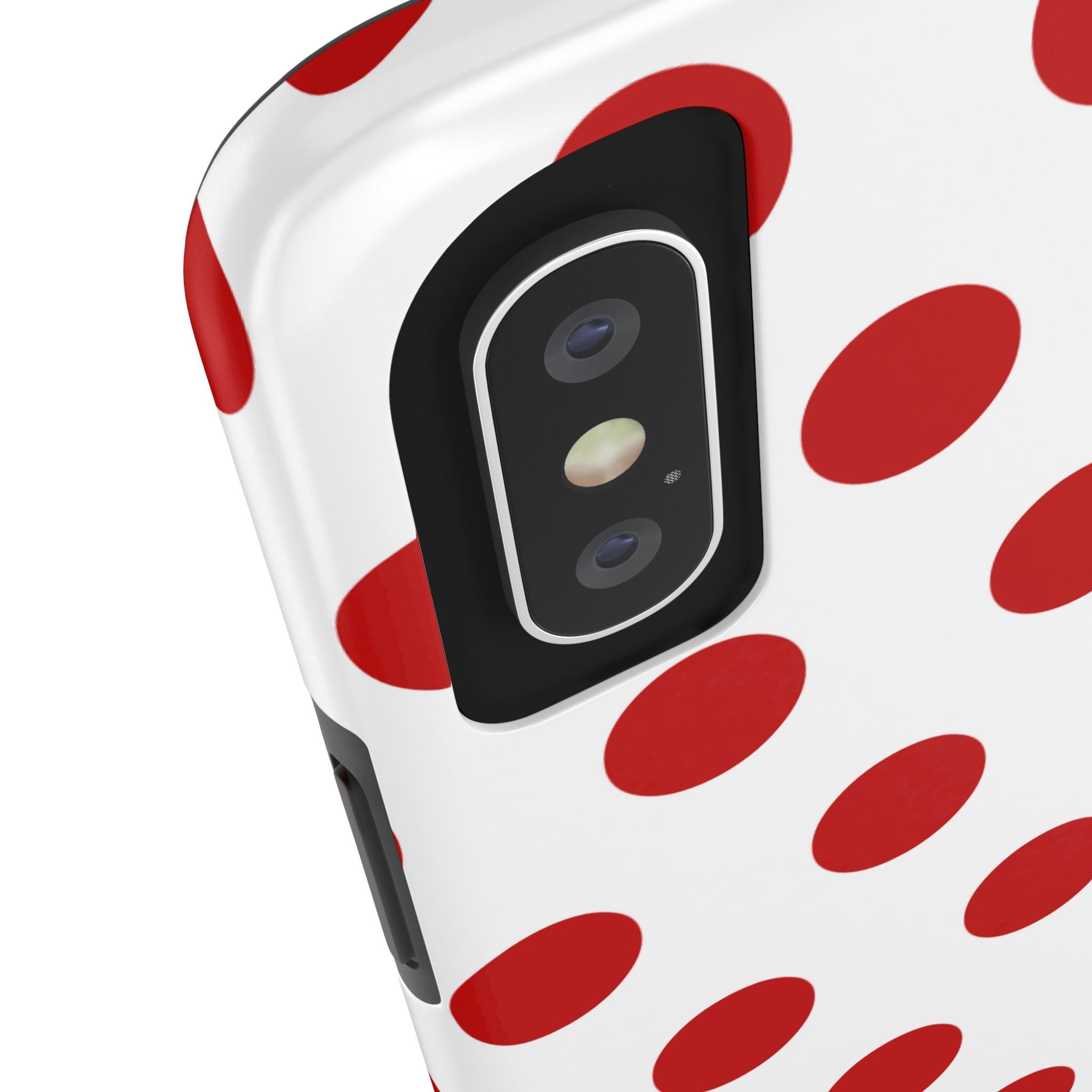Big Polka Dot | White and Red