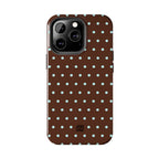 Polka Dot | Brown and Blue