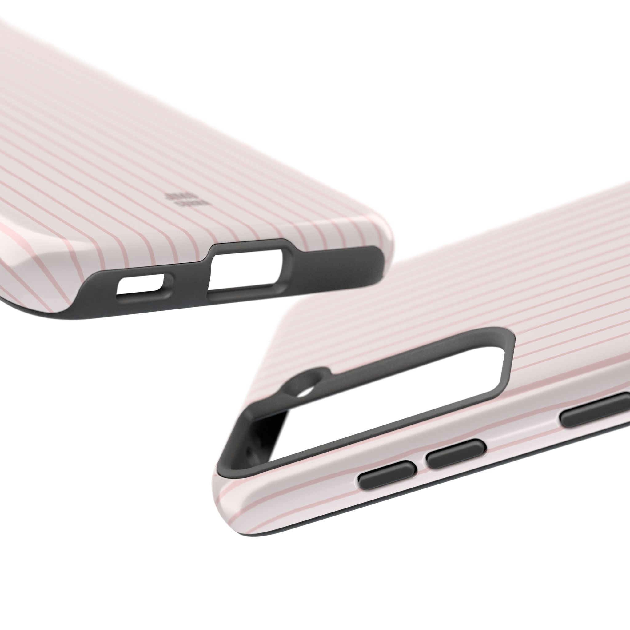 Baby Pink Soft Stripes