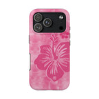 Pink Tie-Dye Hibiscus