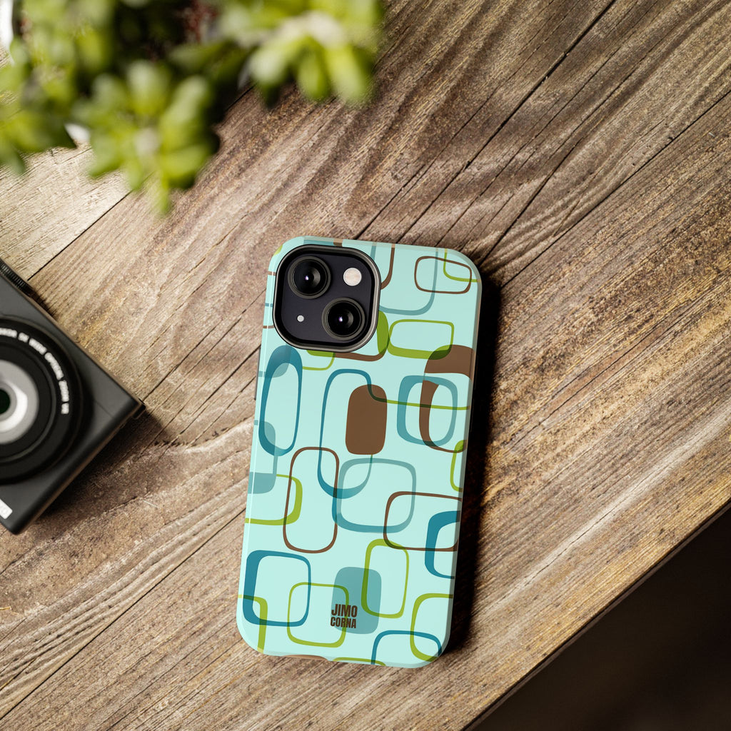 Coast Blocks iPhone Case | Mint