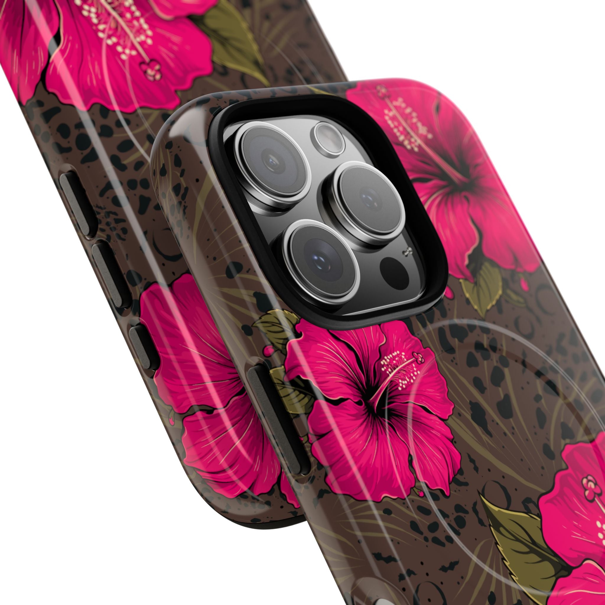 Hot Pink Feisty Leopard