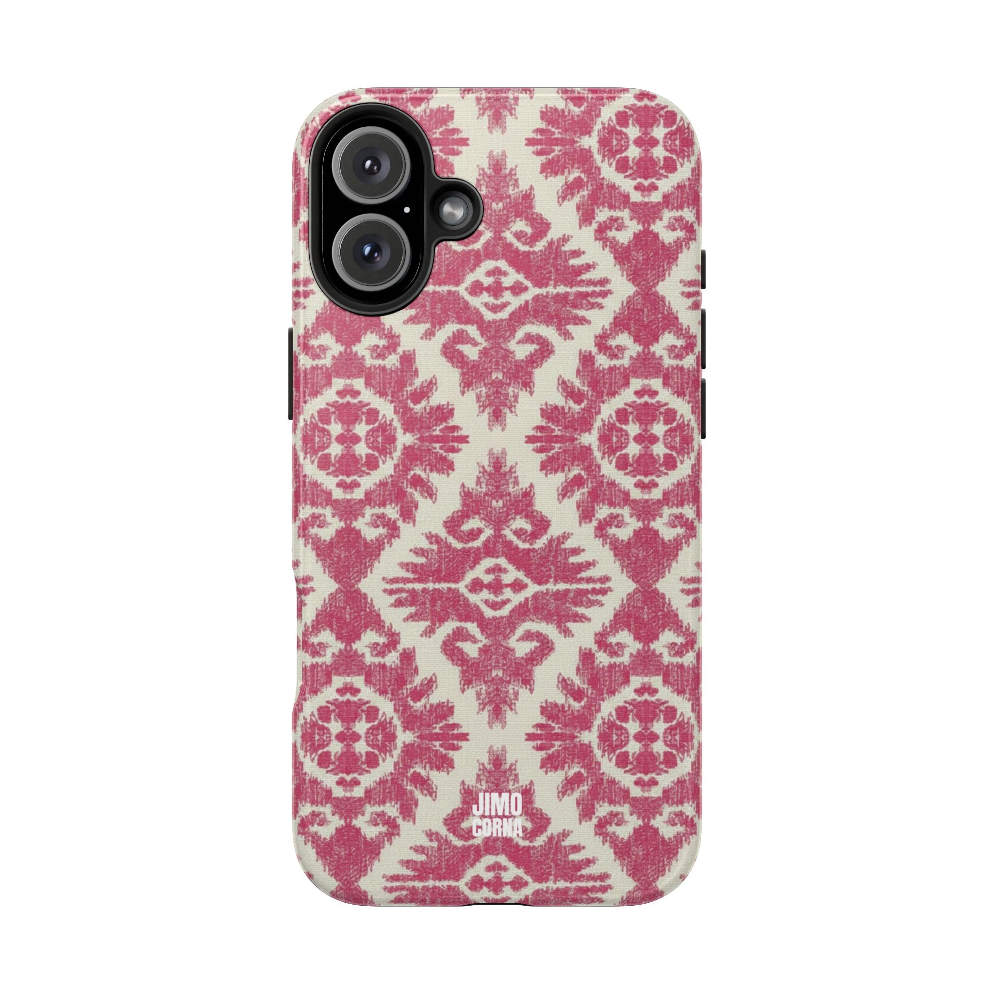 Damask iPhone Case | Pink
