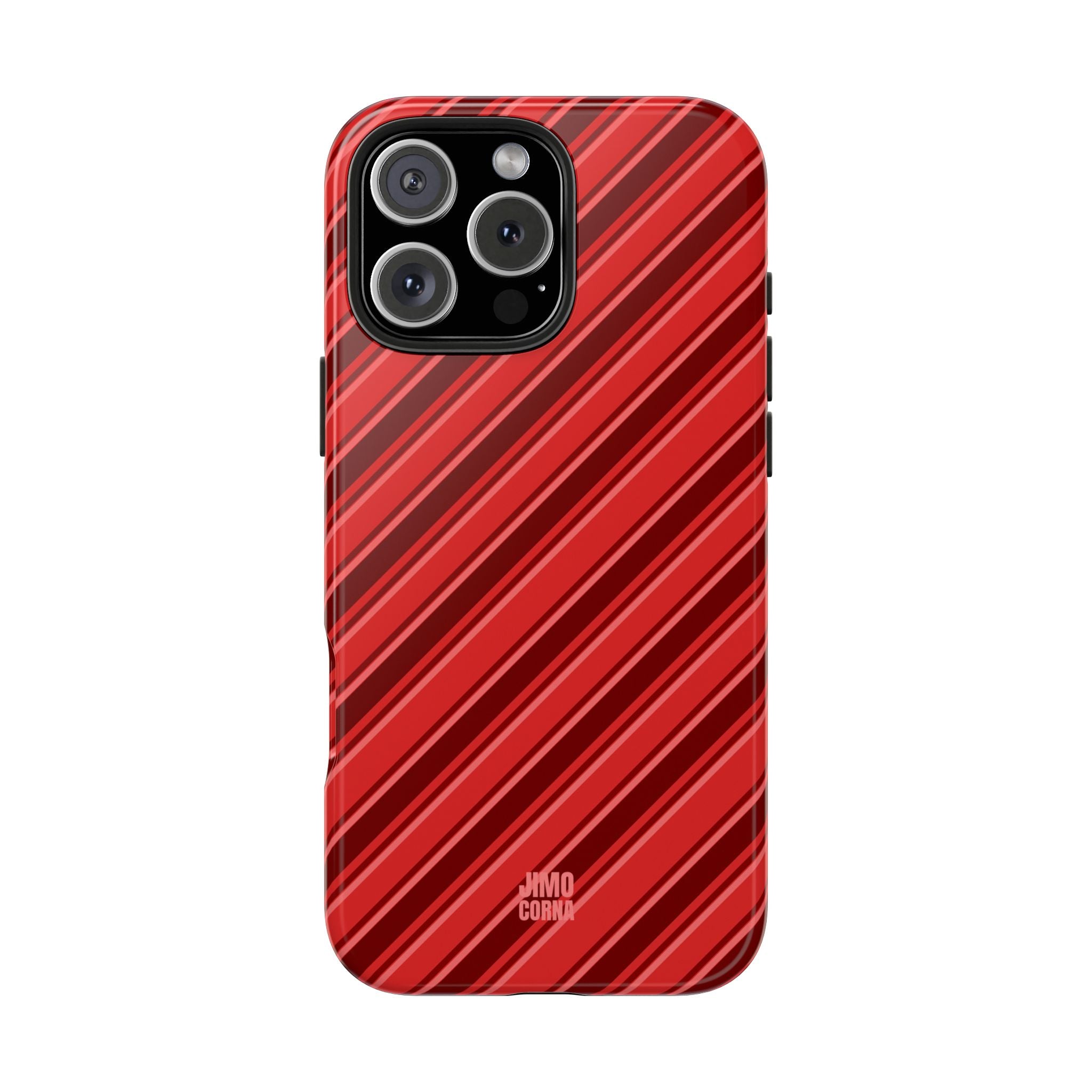 Angelina Stripes | Cherry - iPhone Case
