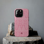 Holiday Knit | Pink iPhone Case