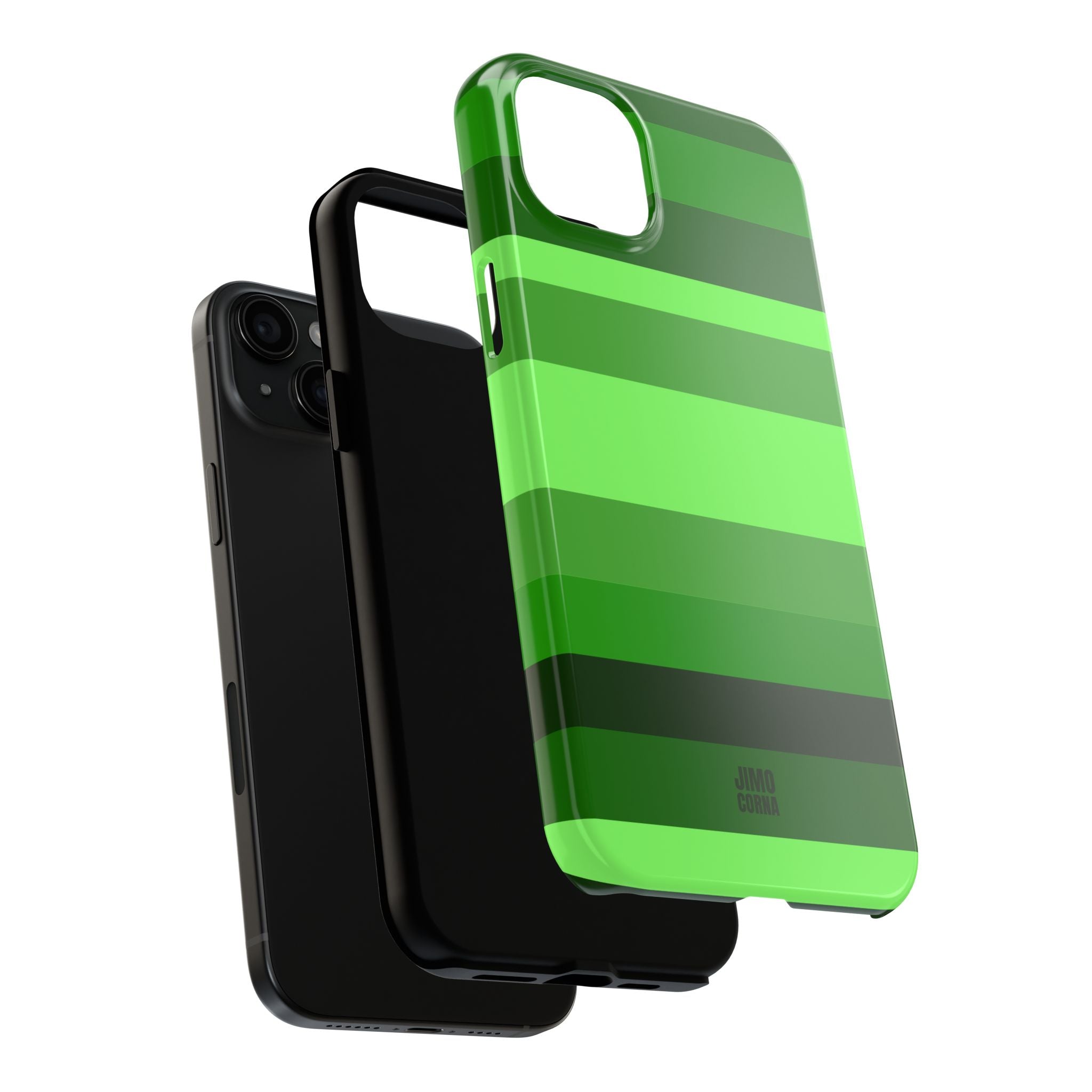 Matcha Stripe iPhone Case