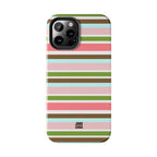 Sweet Candy Stripes iPhone Case