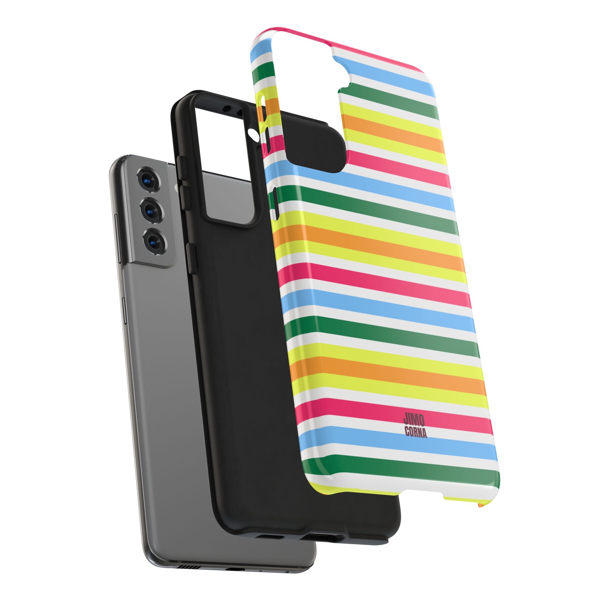 Rainbow Sorbet Stripe Samsung Galaxy Case