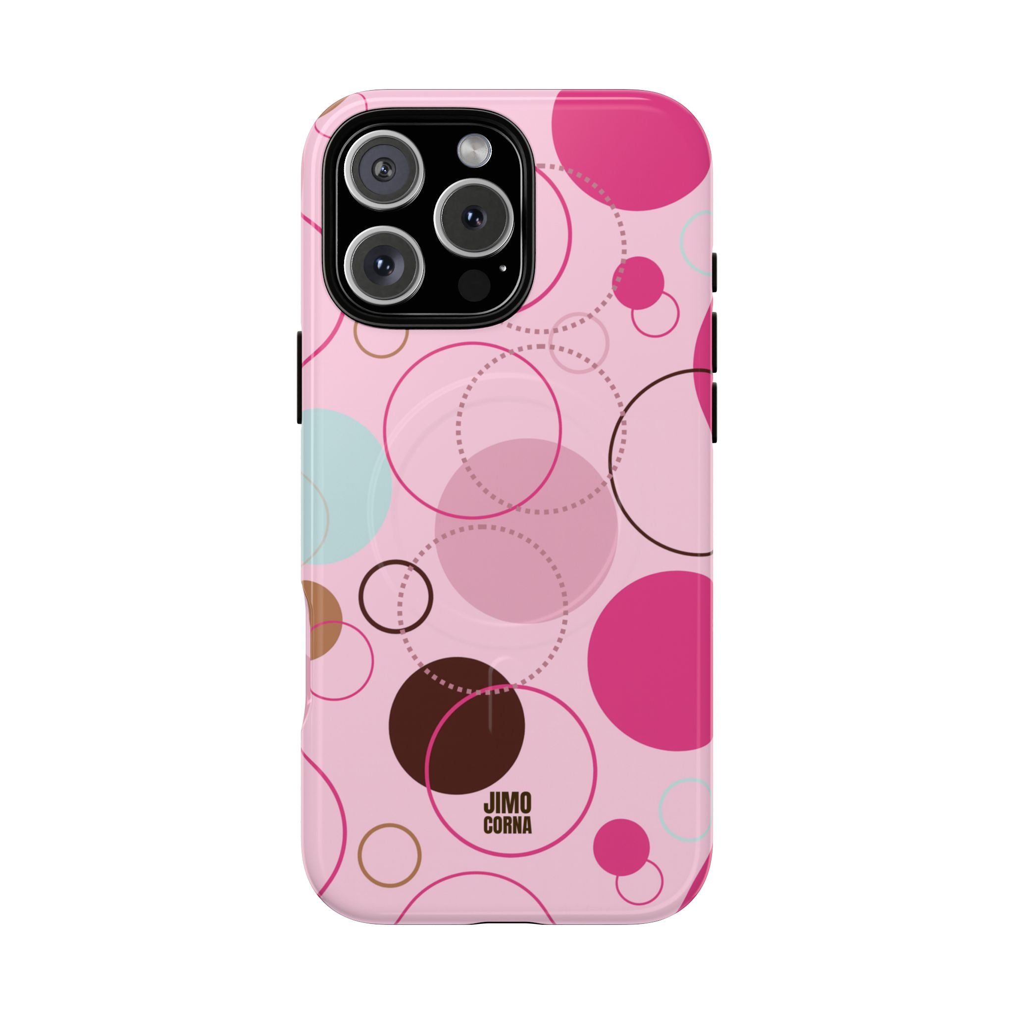 Spiral Pop MagSafe iPhone Case | Pink