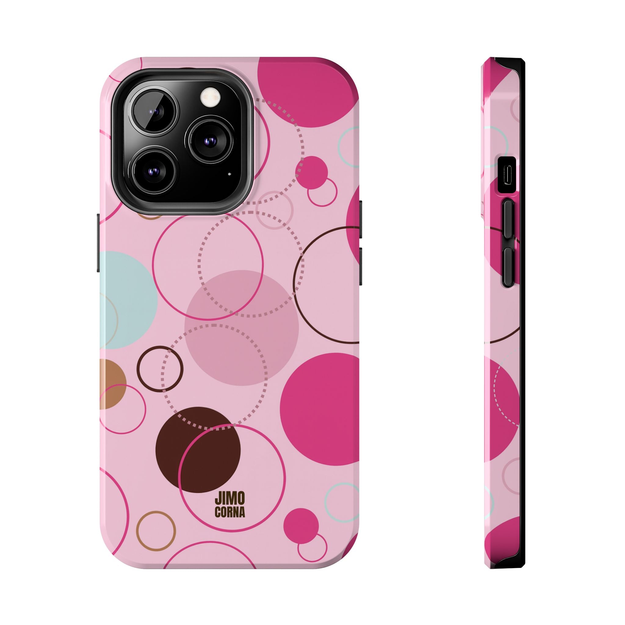 Spiral Pop iPhone Case | Pink