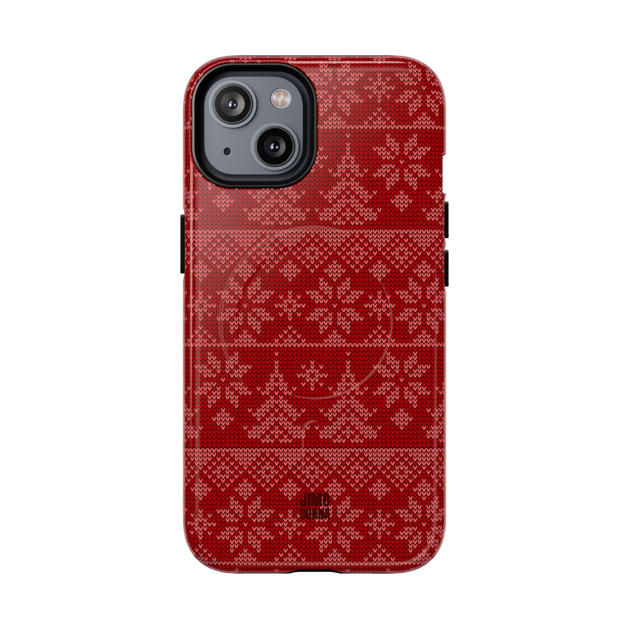 Holiday Knit | Red MagSafe iPhone Case
