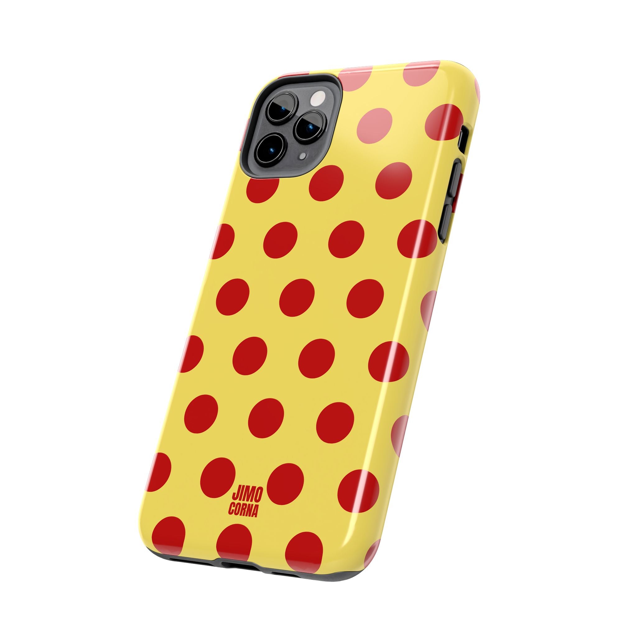 Big Polka Dot | Yellow and Red