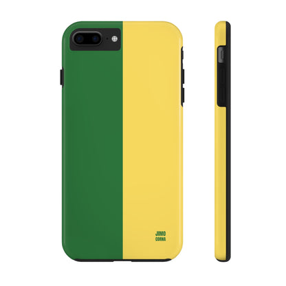 Green and Yellow Color Block