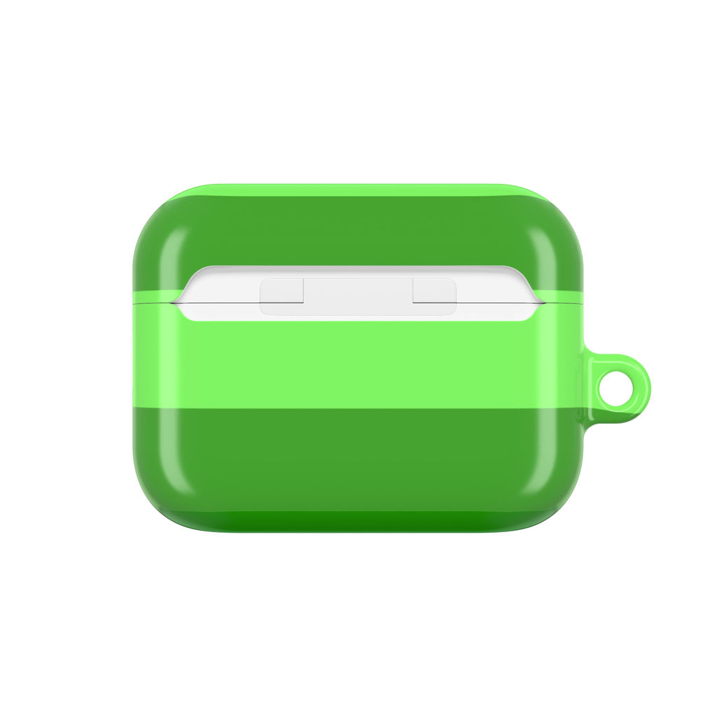Matcha Stripe AirPods Case