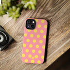 Big Polka Dot | Pink and Yellow