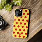 Big Polka Dot | Yellow and Red