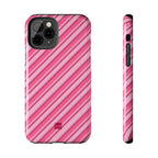 Angelina Stripes | Hot Pink - iPhone Case