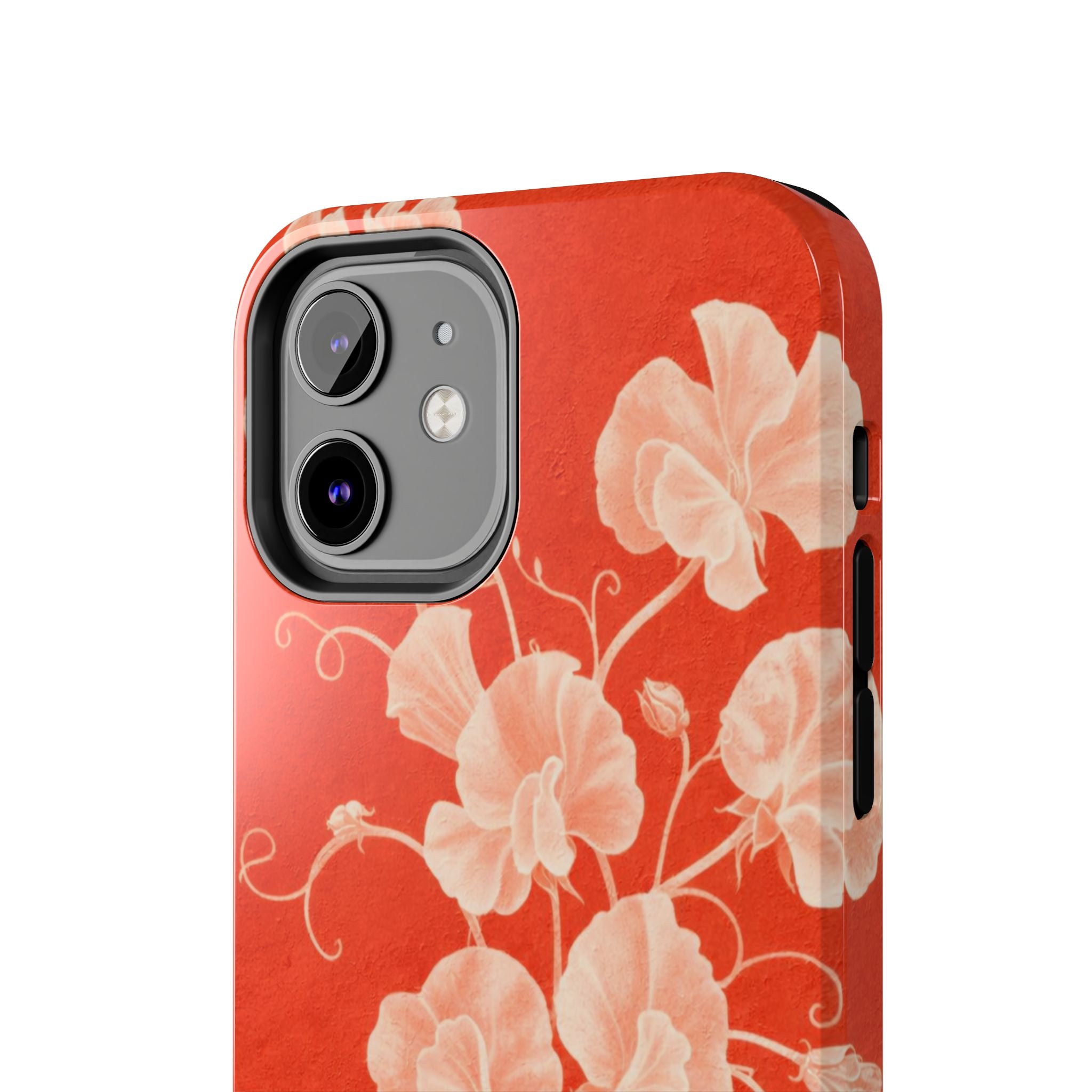 Red Flora iPhone Case