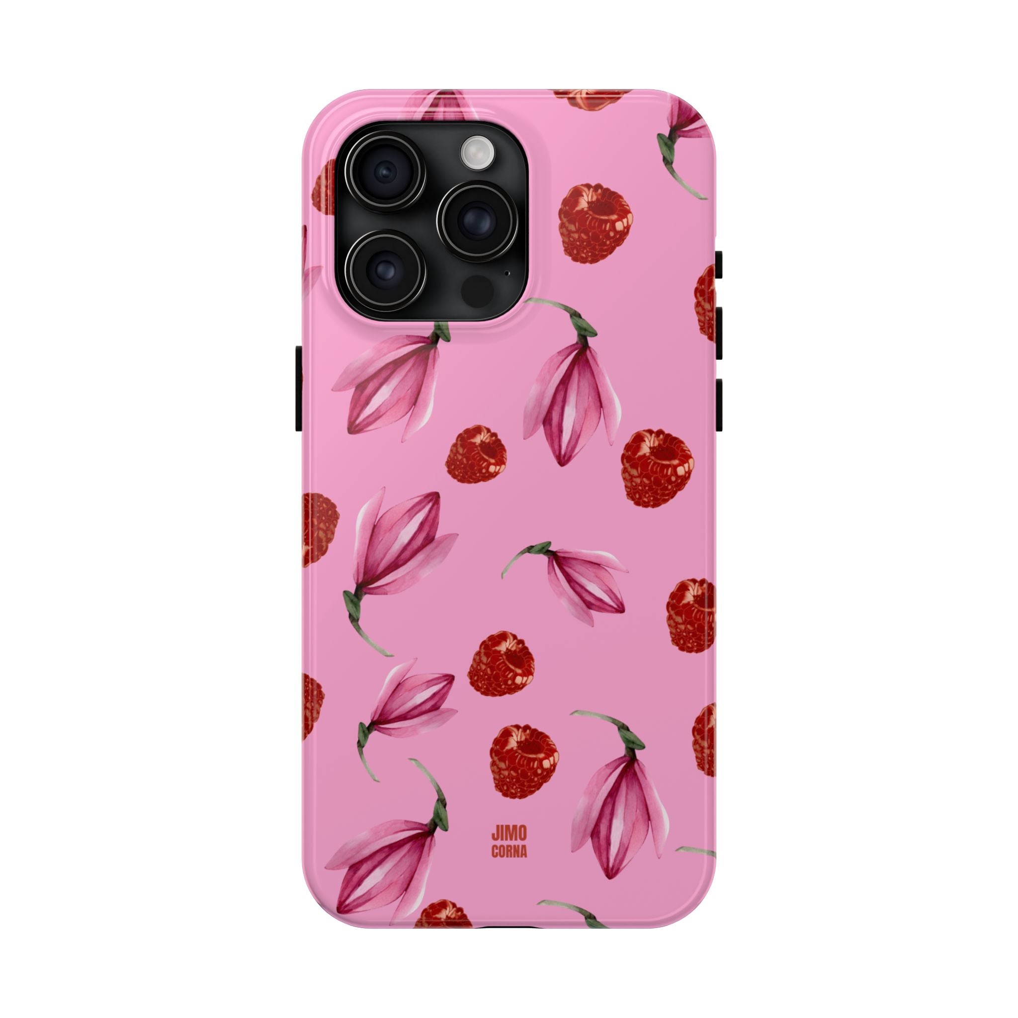 Raspberries and Flowers