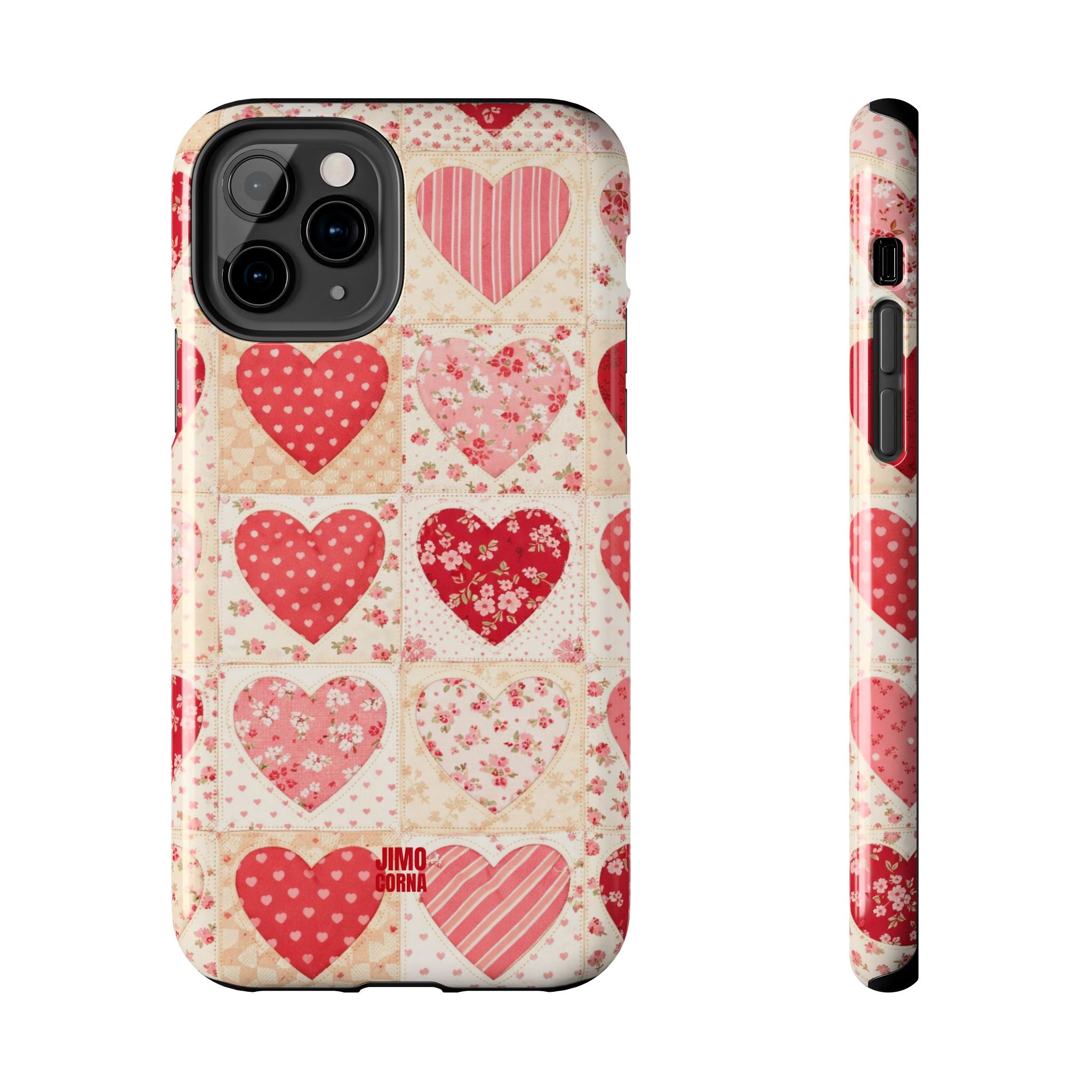 Sweetheart Patchwork iPhone Case