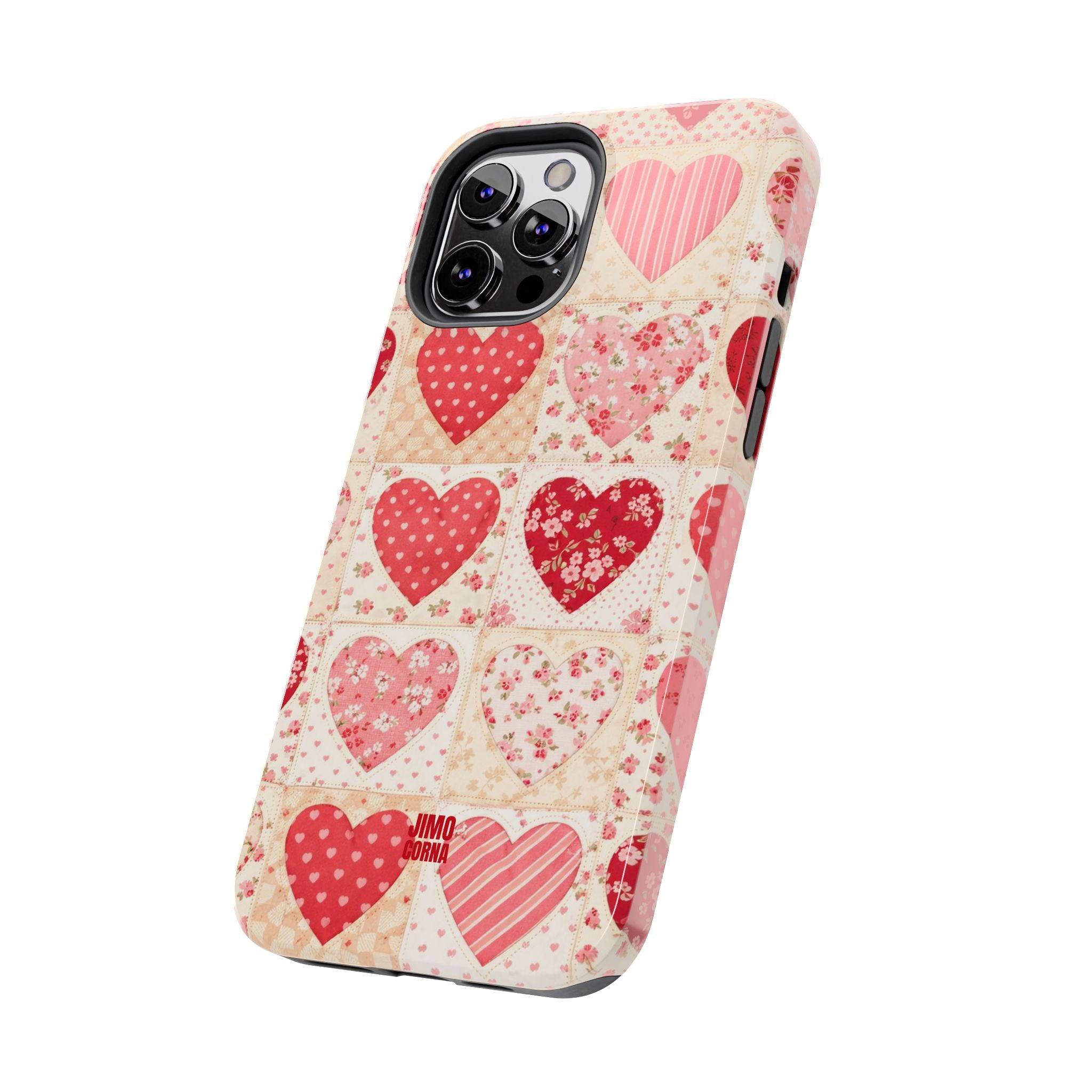 Sweetheart Patchwork iPhone Case