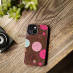 Spiral Pop iPhone Case | Brown