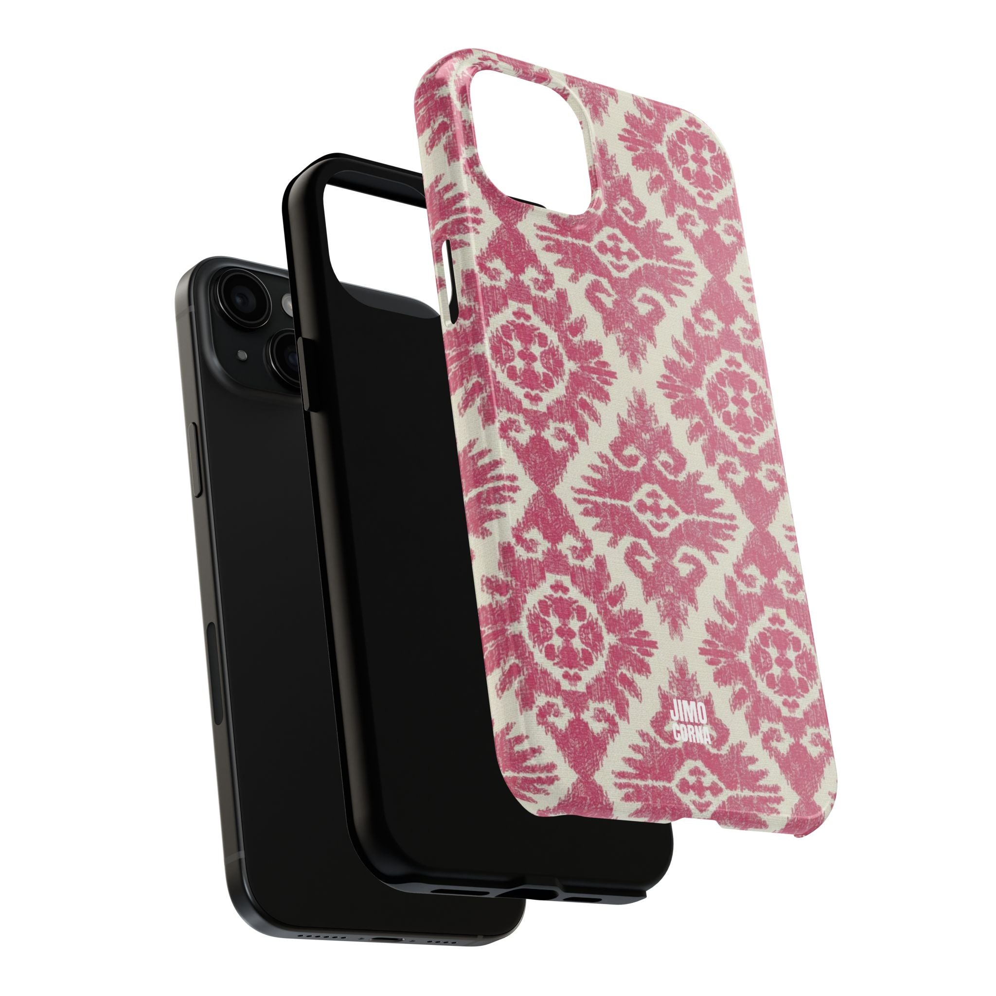 Damask iPhone Case | Pink