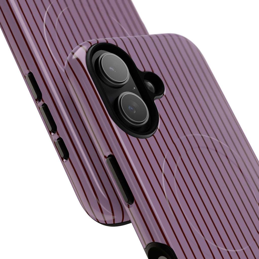 Plum Berry Soft Stripes