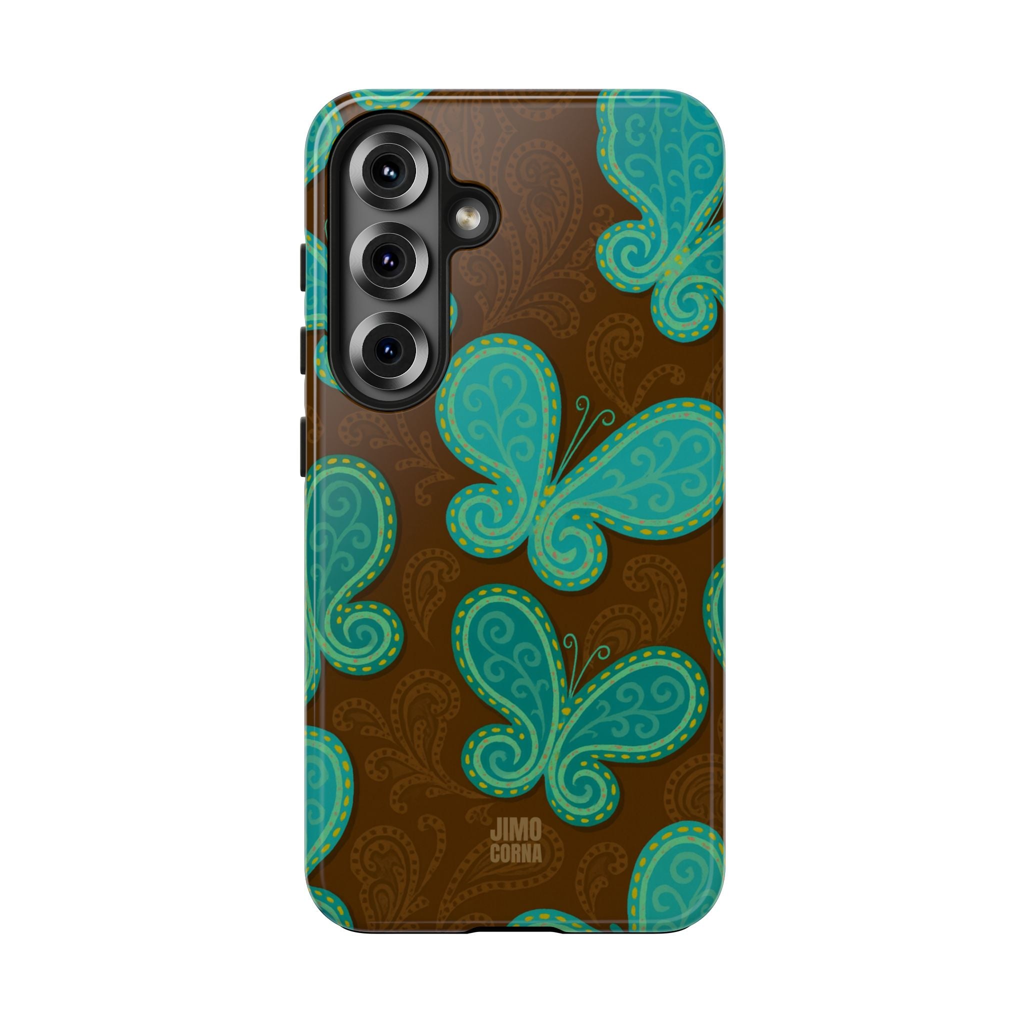 Cocoa Breeze Butterflies Samsung Galaxy Case