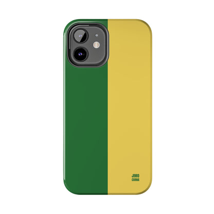 Green and Yellow Color Block