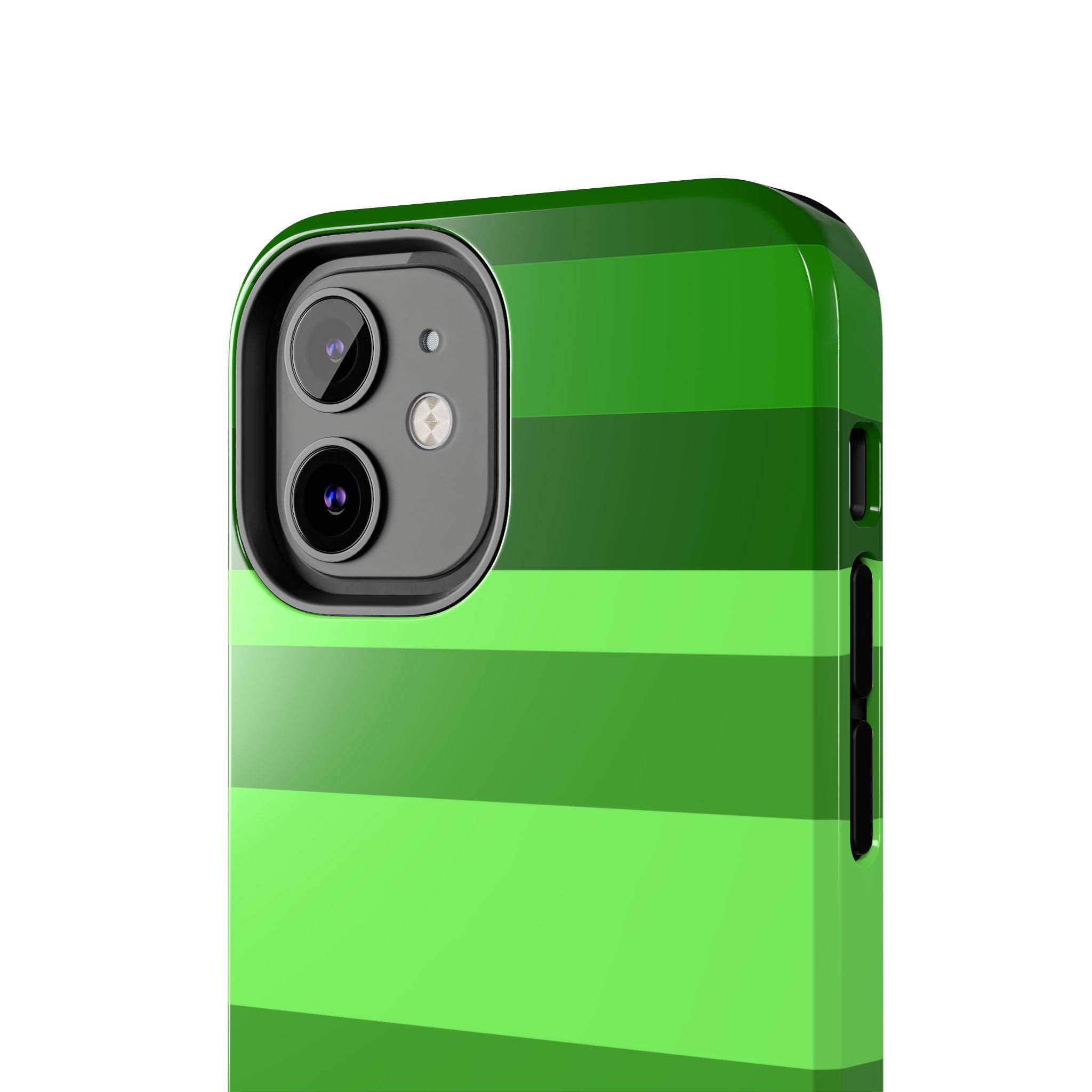 Matcha Stripe iPhone Case