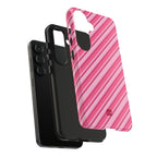 Angelina Stripes | Hot Pink - Samsung Galaxy Case